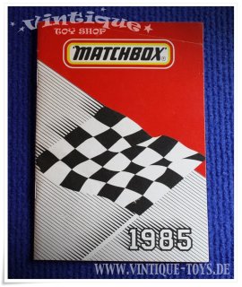 Matchbox SAMMLER KATALOG 1985 deutsch, Matchbox Lesney, 1985