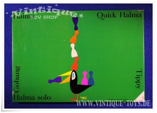 HALMA / TIPPY / GOBANG Studio-Serie, Otto Maier Verlag Ravensburg, 1968