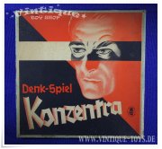 KONZENTRA Denk-Spiel, Goebel Spiele-Verlag / Frankfurt, ca.1935