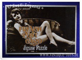 FRENCH POSTCARD JIGSAW PUZZLE, American Publishing Corp. / USA, ca.1972