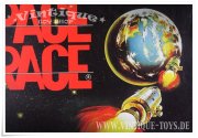 SPACE RACE Brettspiel, Space Race Voorthuizen / NL, ca.1970