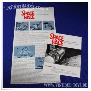 SPACE RACE Brettspiel, Space Race Voorthuizen / NL, ca.1970