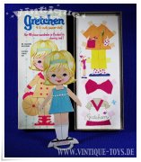 Paper Doll / Ankleidepuppe GRETCHEN, Whitman / USA, 1966