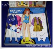 Paper Doll / Magnetische Ankleidepuppe MAGIC MARY ANN, MB Milton Bradley, 1971