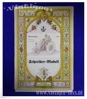 Schreiber Modell MOTORWAGEN 19.Jahrhundert Reprint 72201, JFS (J.F.Schreiber / Esslingen), ca.1980