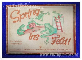 SPRING INS FELD!, Robert Zeise Spiele-Verlag / Regensburg, ca.1940