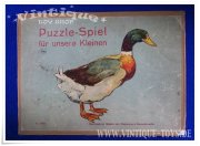 PUZZLE-SPIEL FÜR UNSERE KLEINEN, Oehmigke & Riemschneider / Neuruppin, ca. 1940