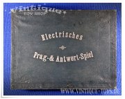 ELECTRISCHES FRAG- UND ANTWORTSPIEL, GBN (Bing / Nürnberger Metallfabrik Gebrüder Bing), ca.1898