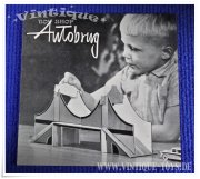 AUTOBRUG / BRIDGE dreidimensionales Aufbaupuzzle, Egel-Spel / NL, ca.1965