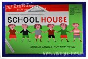 SCHOOL HOUSE dreidimensionales Aufbaupuzzle, Arnold...