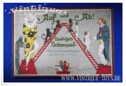 Nachfertigung von 6 Brettspiel-Zinnfiguren (Komplettsatz) aus dem Brettspiel AUF & AB!, Verlag J.W.Spear & Söhne, ca.1920