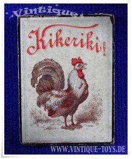 KIKERIKI - Das lustige Tierstimmenspiel, B.Dondorf GmbH / Frankfurt a.M., ca.1905