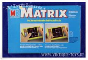 MATRIX elektrische Handheld-Spielkonsole mit OVP; MB, 1981