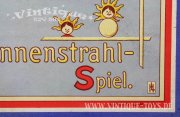 SONNENSTRAHL-SPIEL mit herrlichen Spielfiguren, Reichsgemeinschaft kath. J.K.H. / Freiburg, ca.1935