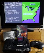 F 22 INTERCEPTOR Spielmodul / cartridge für Sega Mega Drive, Electronic Arts, 1991