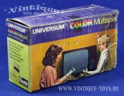 Universum COLOR MULTISPIEL Telespiel-Konsole mit OVP; Universum (Quelle), ca.1977