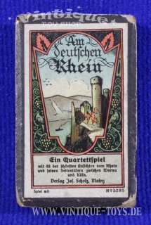 Quartettspiel AM DEUTSCHEN RHEIN, Jos.Scholz / Mainz, ca.1931, Nr.5295