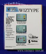 WIZTYPE Spiel-Diskette für ATARI 400/800 Homecomputer mit Anleitung in OVP, Sierra On-Line, 1984, Top-Rarität!