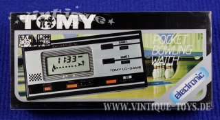 Tomy LCD Game & Watch Spiel POCKET BOWLING WATCH in OVP - Extrem selten!; Tomy / Japan, 1981