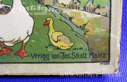 GROSSES GÄNSESPIEL mit großen Massefiguren, Jos.Scholz / Mainz, Nr.5193, ca.1910