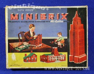 MINIBRIX System Baukasten 1, Premo Rubber Company / GB, ca.1937