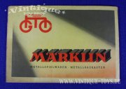 MÄRKLIN Gesamt Katalog D16 von 1939/40 Original, Märklin, 1939