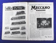 MECCANO MAGAZINE Konvolut mit 3 Ausgaben von 1951/53/54, Meccano Ltd. Liverpool / GB, 1951/53/54
