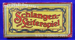 SCHLANGEN UND LEITERSPIEL, Verlag Bing / Nürnberg, ca.1910