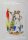 Unikat! ORIGINAL-KARTENGRAFIK Maler / Malermeister aus SCHWARZER PETER Spiel Berufe von Heinz Osthoff, Bielefelder Spielkarten GmbH, 1956