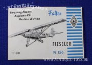 Faller Bauanleitung Flugzeug-Modell FIESELER Storch FI...