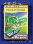 PING PONG Cassetten-Spiel für Commodore C 64 Homecomputer mit Anleitung in OVP, Imagine Software, 1985