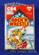 ROCK N WRESTLE Cassetten-Spiel für Commodore C 64 Homecomputer mit Anleitung in OVP, Melbourne House, 1985
