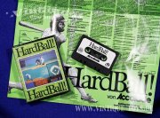 HARDBALL Cassetten-Spiel für Commodore C 64 Homecomputer mit Anleitung in OVP, Accolade, 1985
