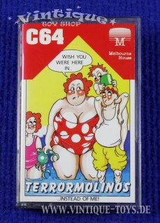 TERRORMOLINOS Cassetten-Spiel für Commodore C 64 Homecomputer mit Anleitung in OVP, Melbourne House, 1985