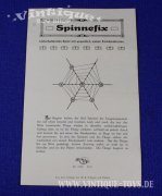SPINNEFIX, Verlag Werner und Schumann / Berlin, ca.1910