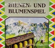 BIENEN- UND BLUMENSPIEL mit Zinnfiguren, A.Trüb & Cie, Aarau /Schweiz, ca.1910