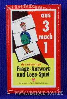 AUS 3 MACH 1, Bielefelder Spielkarten GmbH, ca.1965