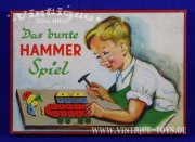 DAS BUNTE HAMMER SPIEL Bastelspiel, ohne Herstellerangabe, ca.1965
