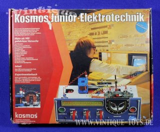 Kosmos JUNIOR-ELEKTROTECHNIK Experimentierkasten, Kosmos, ca.1980