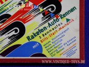 BLITZ-TYP 216 RAKETEN-AUTO-RENNEN, Harzer Spielzeugschachtel / Wernigerode (DDR), 1959