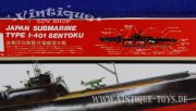 1:300 Plastikbausatz U-BOOT SUBMARINE I-401 SEN-TOKU WW2, Doyusha Models / Tokyo (Japan), ca.1983