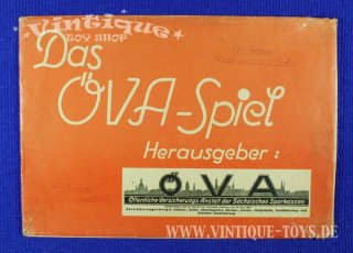 DAS ÖVA-SPIEL, Öffentliche Versicherungsanstalt der sächsischen Sparkassen, ca.1931