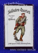 SOLDATEN-QUARTETT, Verlag J.W.Spear & Söhne, ca.1915