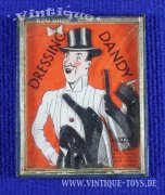 Geduldspiel DRESSING THE DANDY Silver Bullet Puzzle, Verlag R.Journet / London (GB), ca.1930