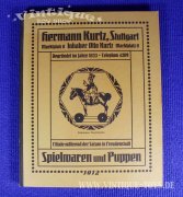 SPIELWAREN UND PUPPEN 1912, Otto Maier Verlag Ravensburg,...