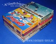 Konvolutpaket Nr.28 mit 9 verschiedenen Brett- und Kartenspielen von Ass und Schmidt Spiele, ca.70er-80er Jahre