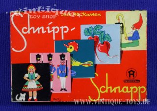 SCHNIPP-SCHNAPP große Ausgabe mit 96 Karten, Hausser Verlag, ca.1955