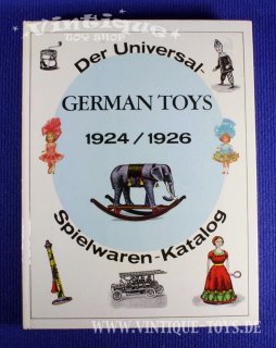DER UNIVERSAL SPIELWAREN-KATALOG GERMAN TOYS 1924 / 1926, Hobby House Press / Cumberland (USA), 1985