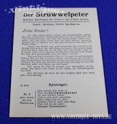 DER STRUWWELPETER mit Zinnfiguren, Klee, ca.1950