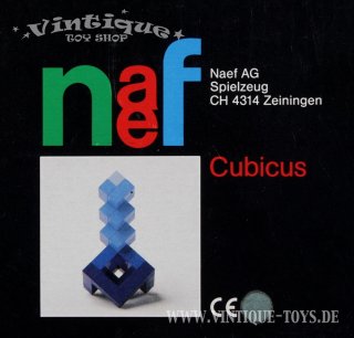 naef CUBICUS, naef Spiele (Schweiz), ca.1968